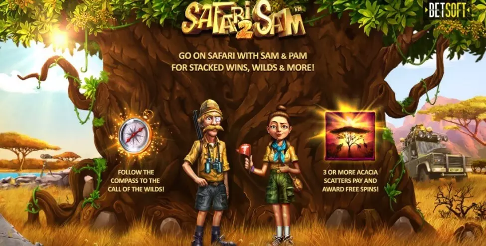 Safari Sam 2 slot Pin-Up