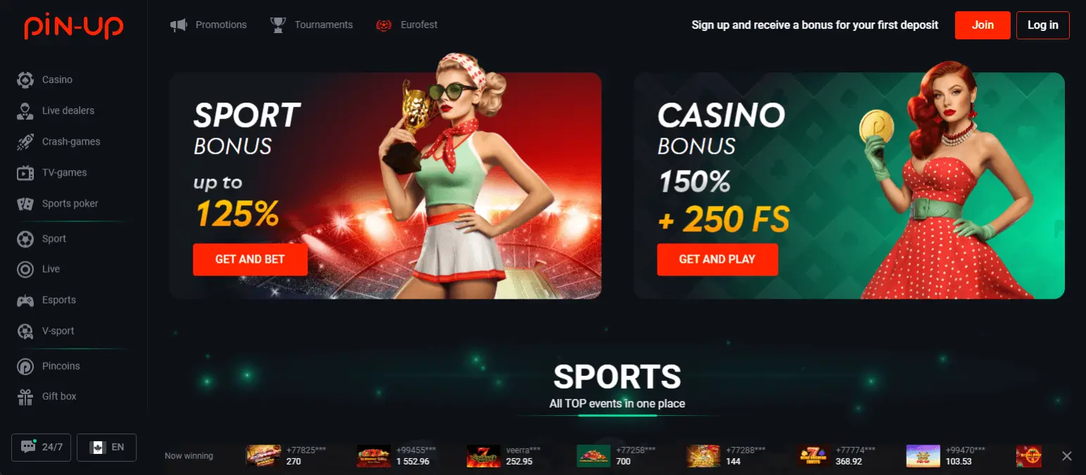 Pin-Up Casino Official Site