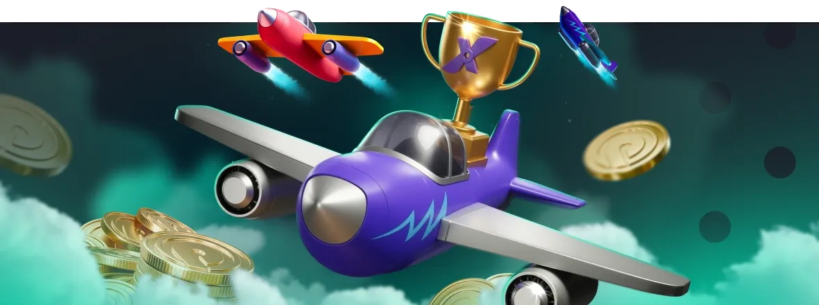 Fly and play, win today!